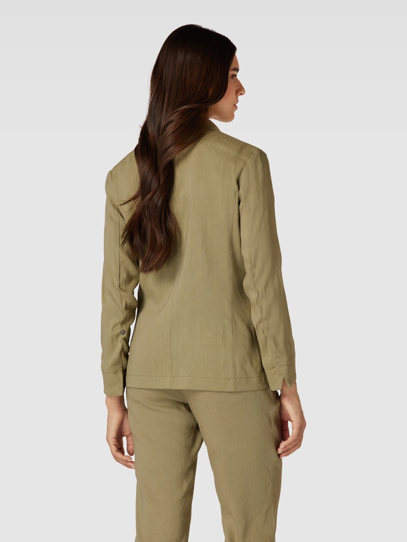 Blazer mit Pattentaschen in khaki