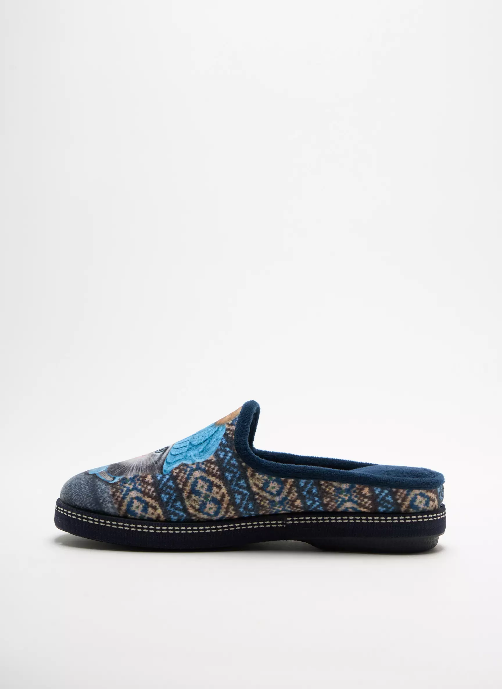 La Maison De L Espadrille Chaussons Femme couleur bleu