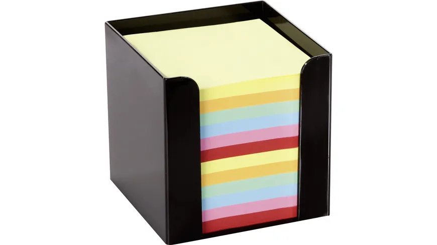 Notiz-Zettelbox 9 x 9cm 700 Blatt sortiert sortiert