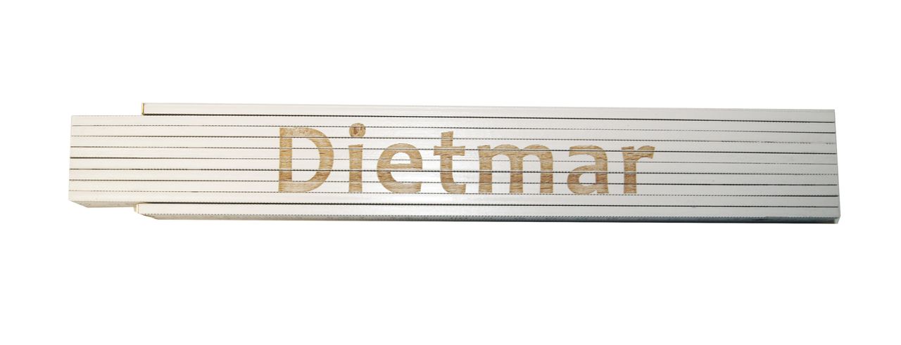 Heka Werkzeuge GmbH Meterstab weiß Dietmar