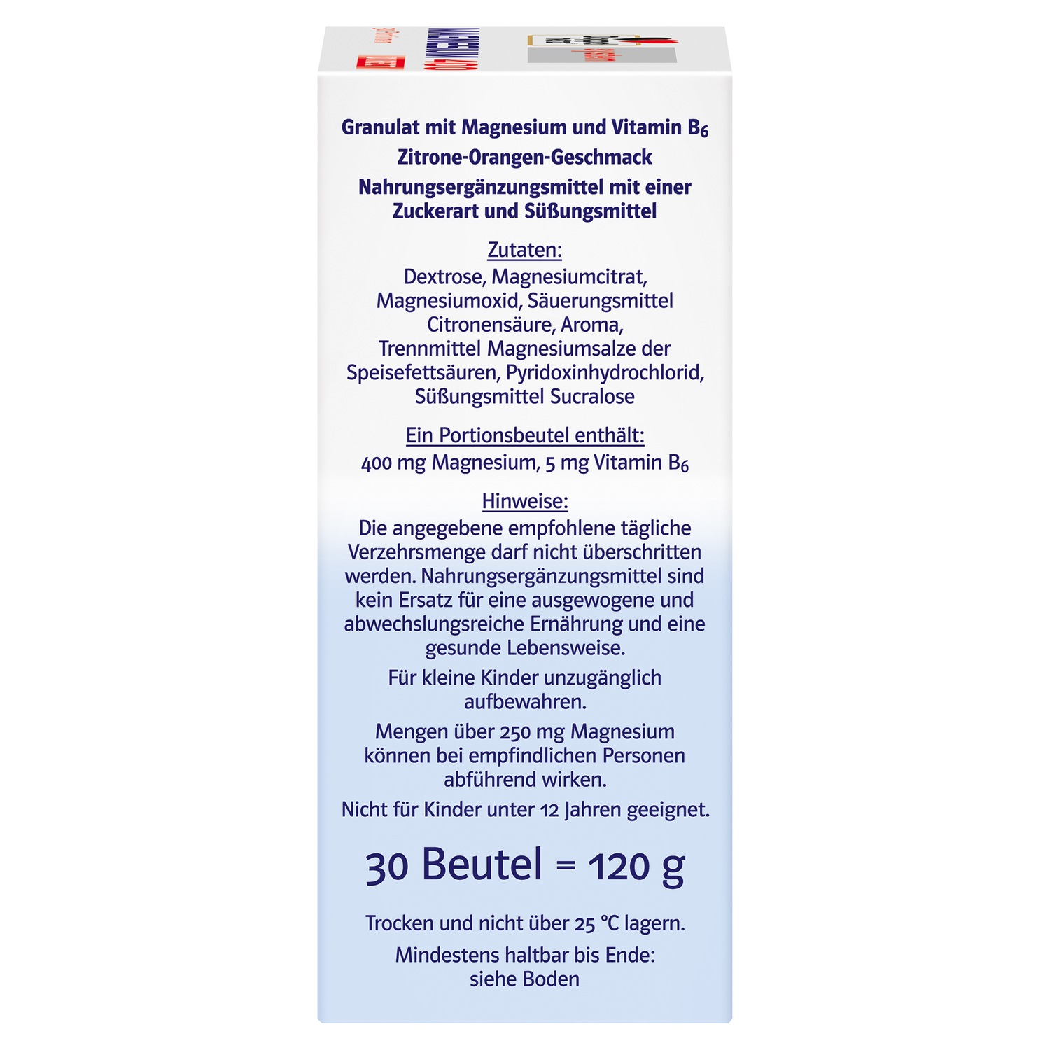 Magnesium 400 DIRECT system Pellets
