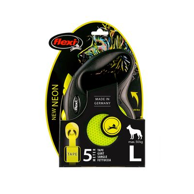 flexi New Neon Gurt-Leine, 5 m