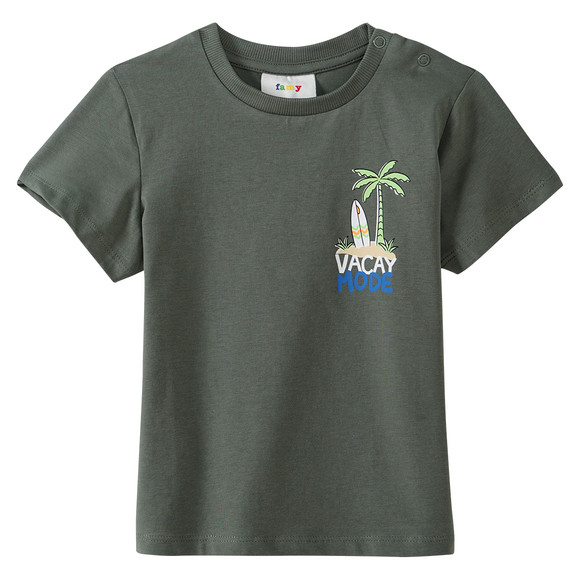 3 Baby T-Shirts in verschiedenen Dessins