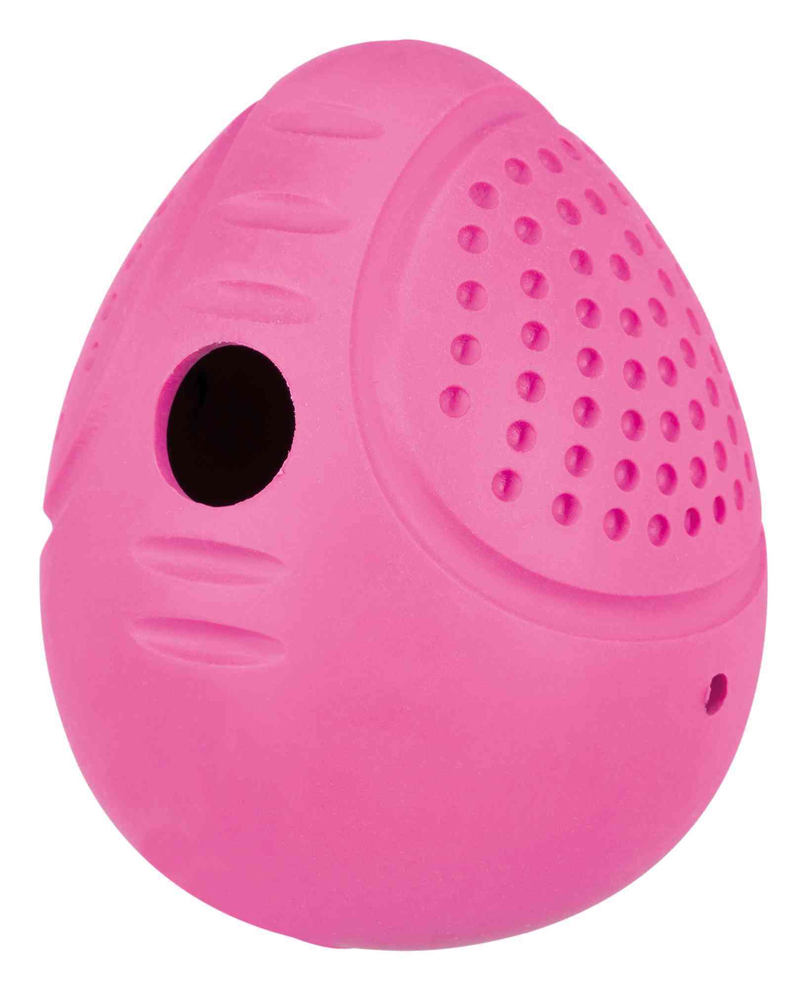 Trixie Intelligenzspielzeug Trixie Steh-Auf-Snack-Ei, Naturgummi 10 cm