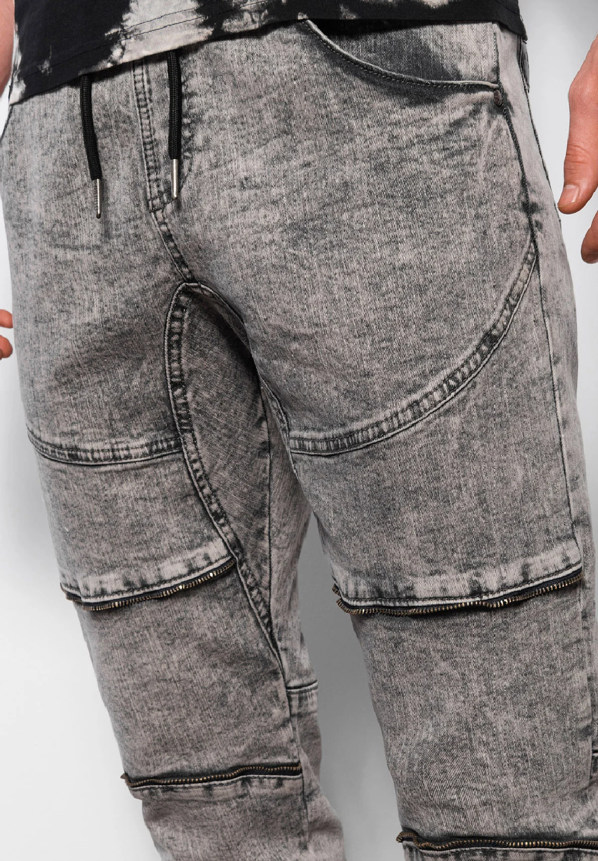 Ombre CON DECORACIÓN - Vaqueros slim fit