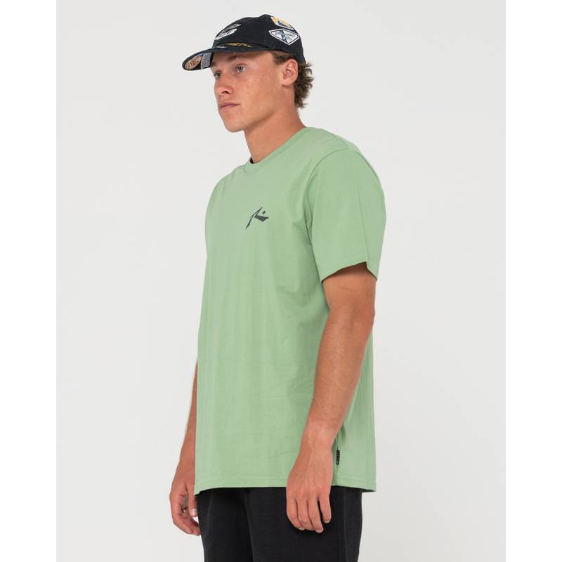 RUSTY ONE HIT COMPETITION SHORT SLEEVE TEE T-Shirt Herren