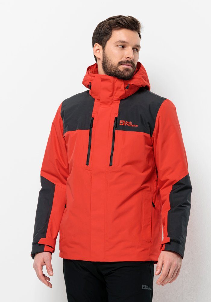Jack Wolfskin 3-in-1-Funktionsjacke JASPER 3IN1 JKT M (2 teilig)