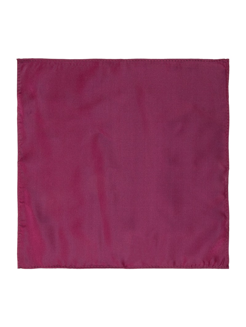 Einstecktuch aus Seide in fuchsia