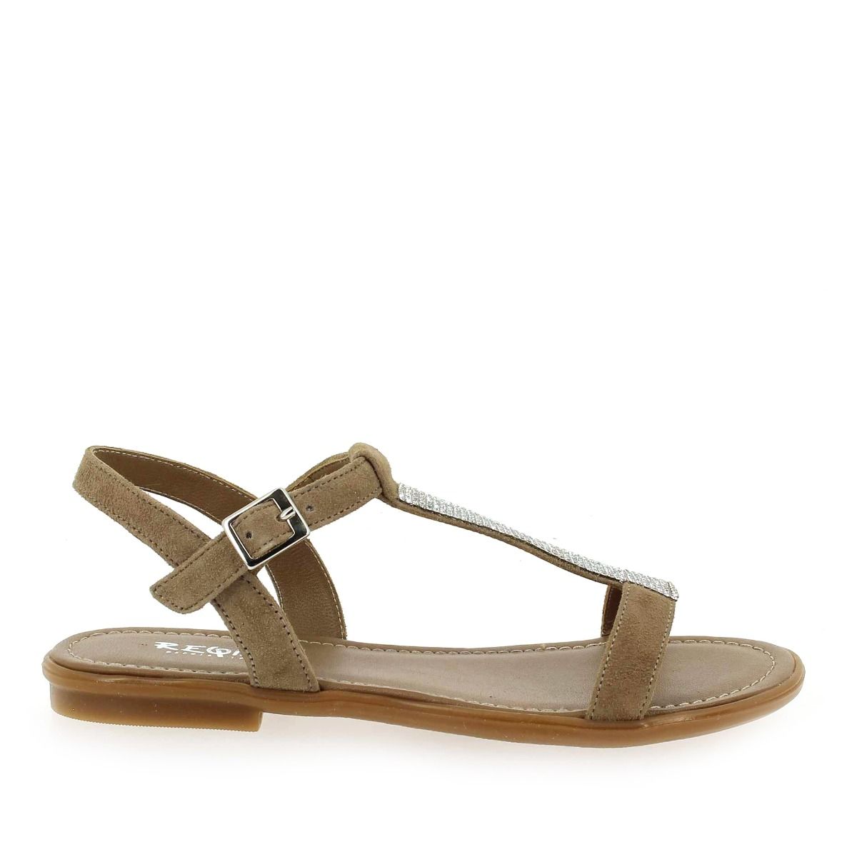 Reqins  TILSSI CUIR - Taupe