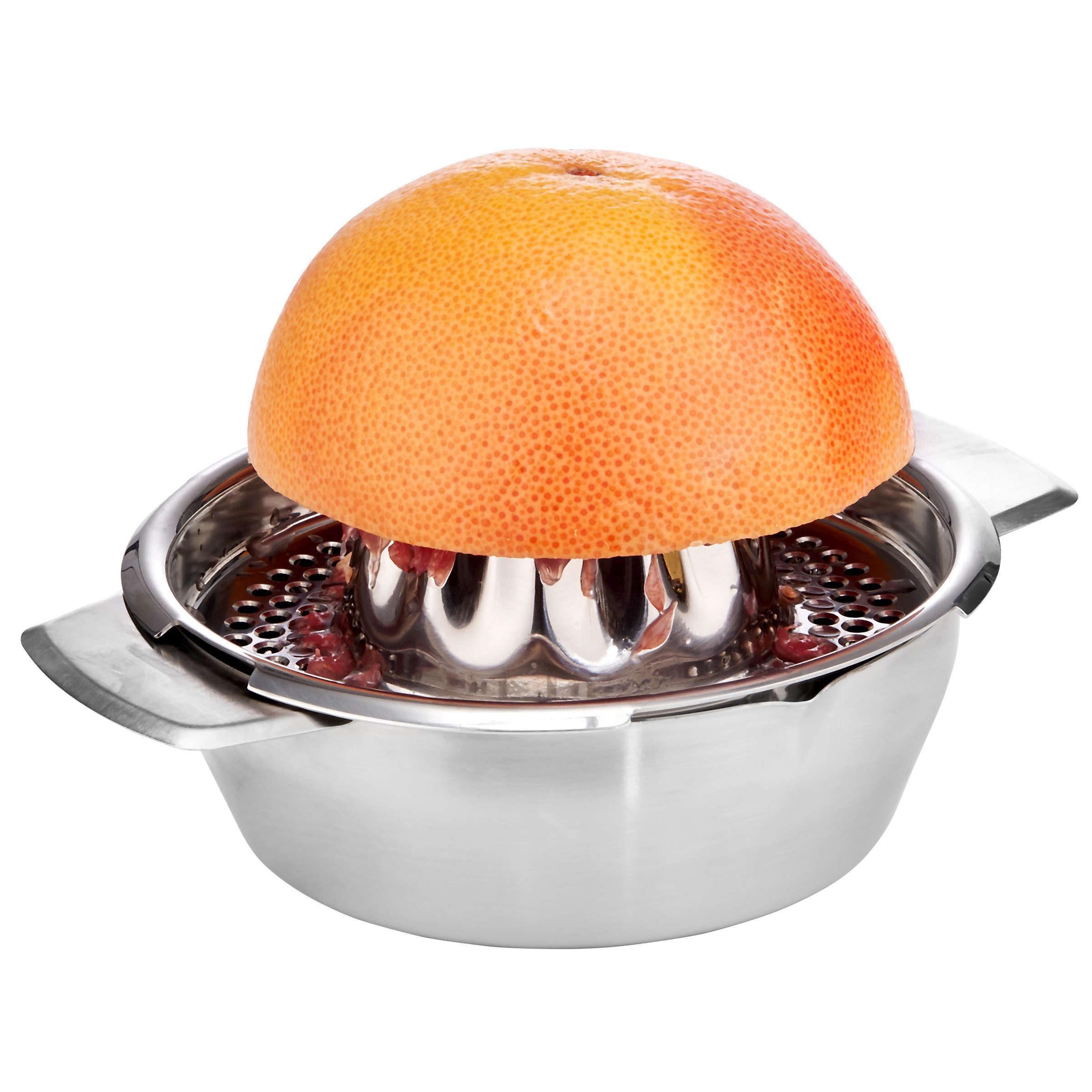 BUTLERS Zitruspresse MENUETT Fruchtpresse mit Schale