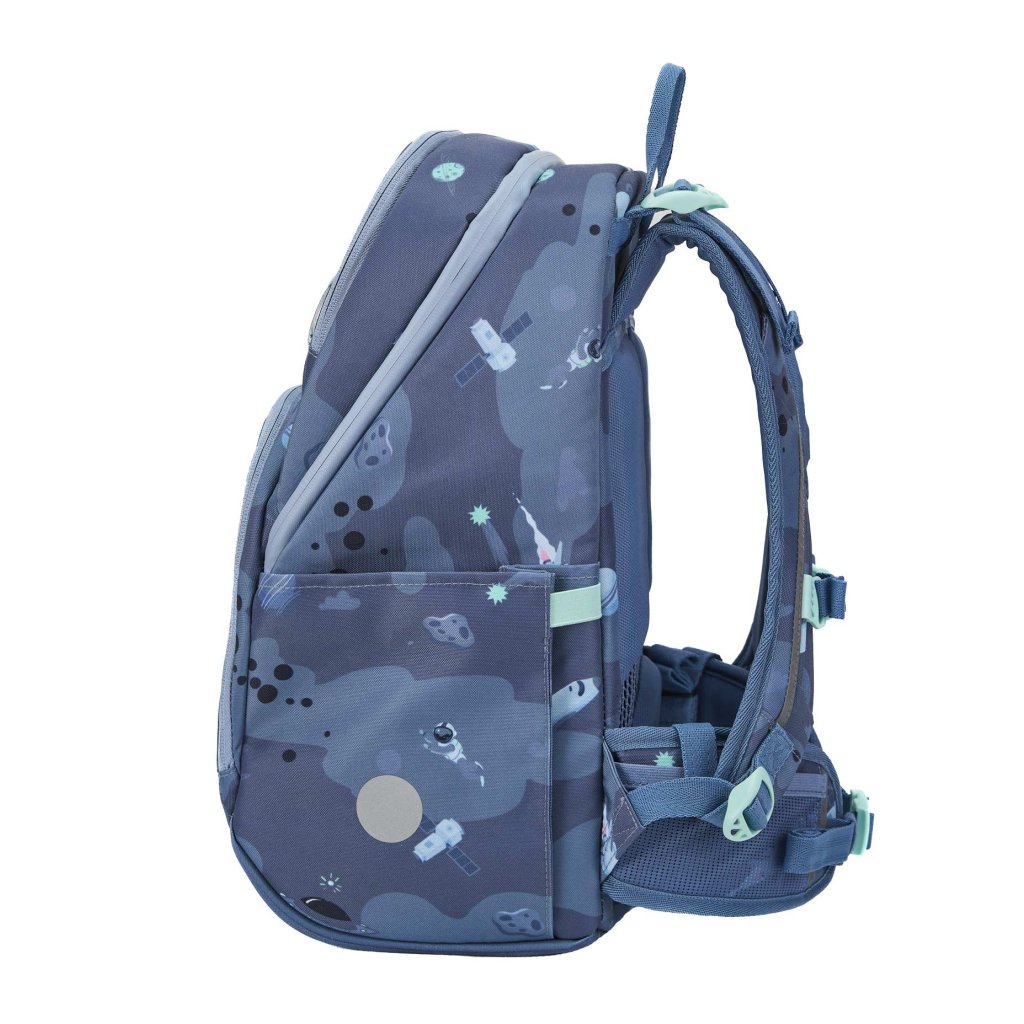 Frii of Norway Ergonomischer Schulrucksack Easy 22l Astronaut Blue Denim