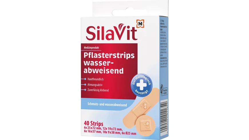 SilaVit Pflasterstrips wasserabweisend