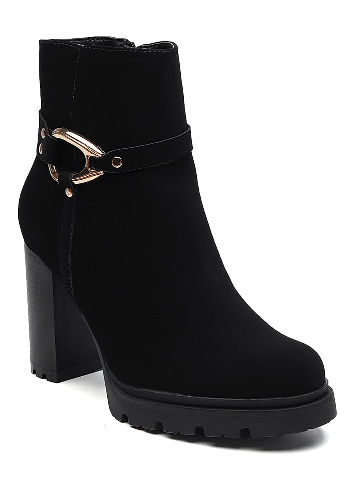 Sixth Sens Stiefeletten in Schwarz günstig kaufen