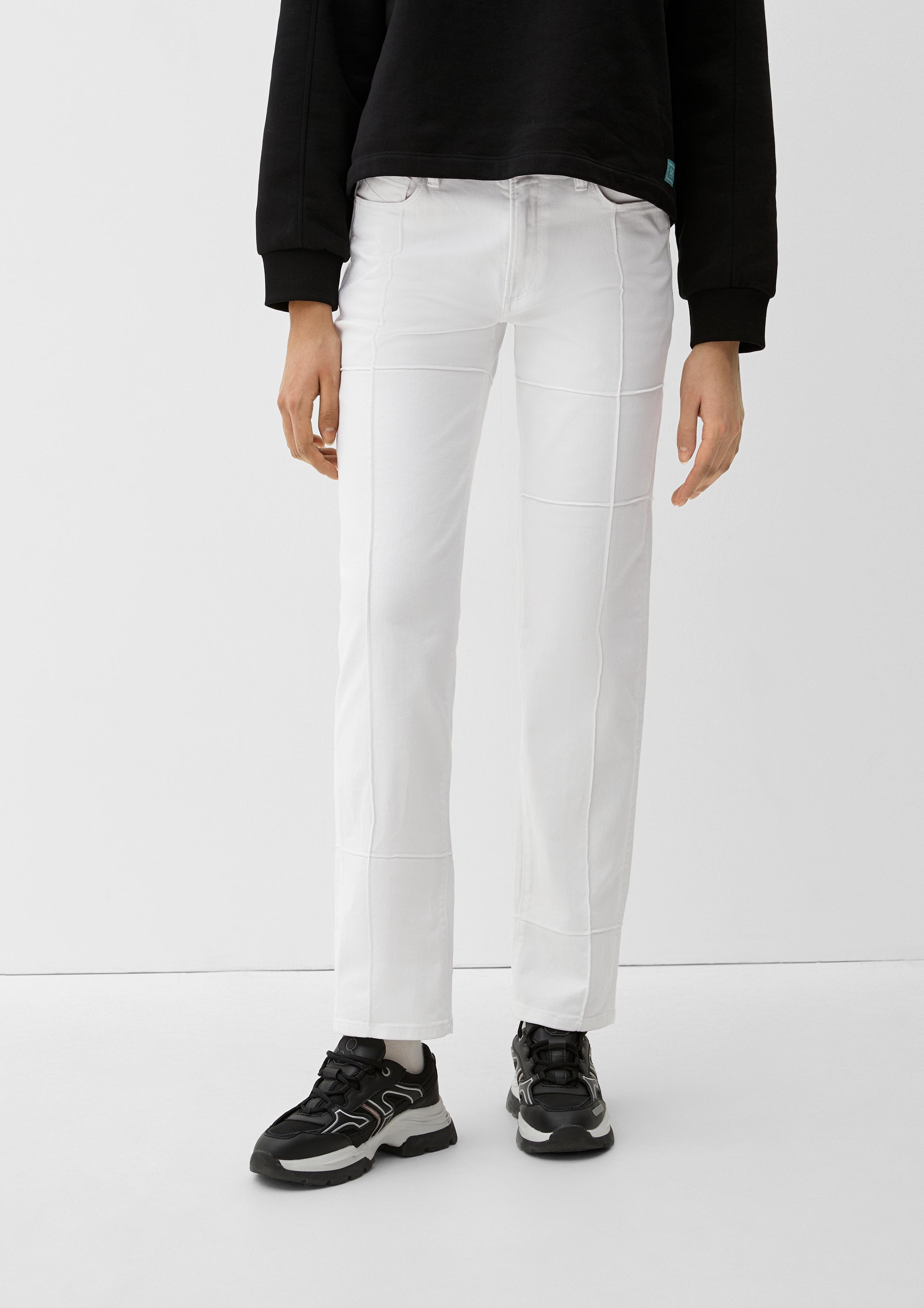 Jeans Catie / Slim Fit / High Rise / Straight Leg / Pintucks  2126808-01Z8
