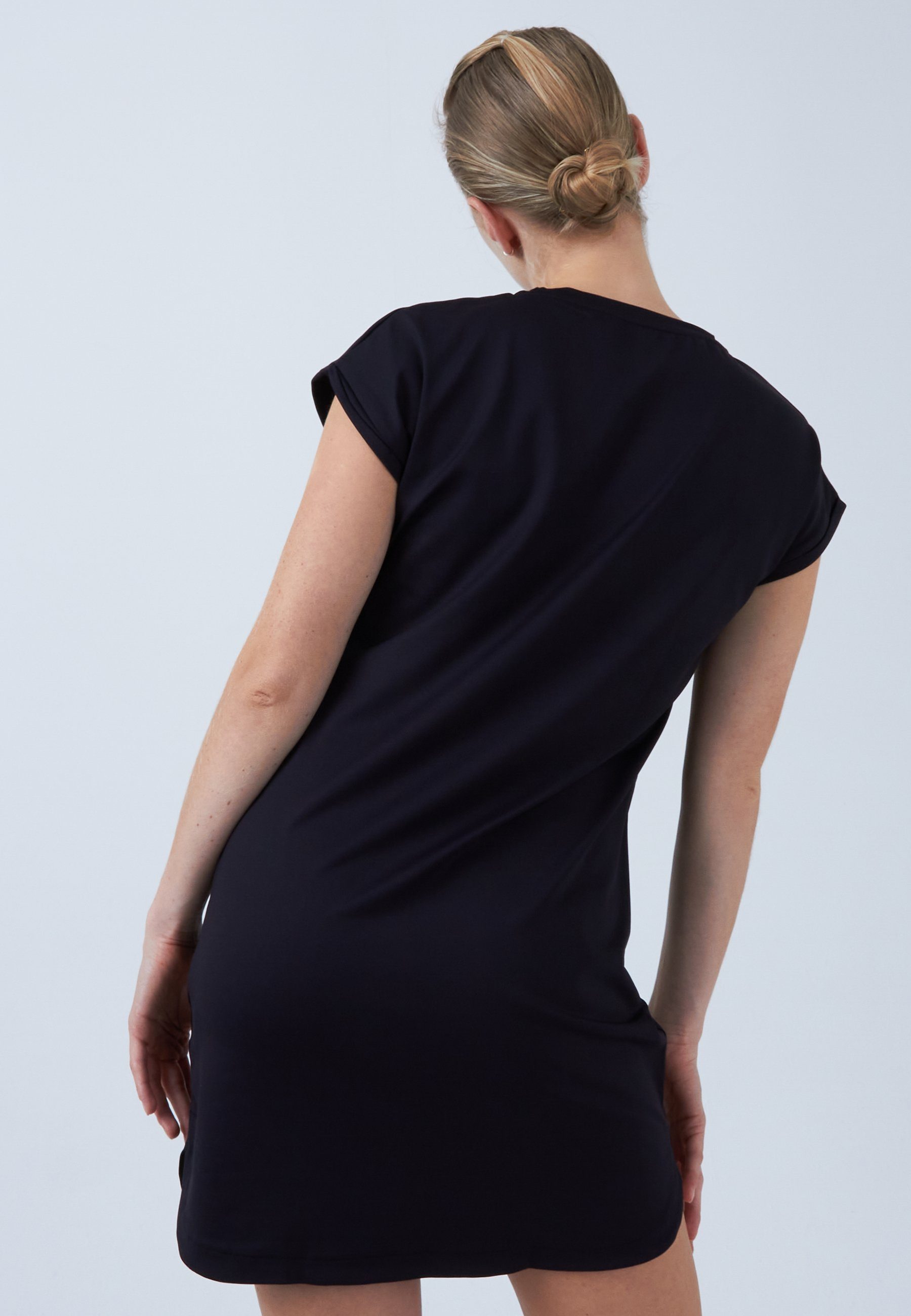 SPORTKIND Tenniskleid Loose Fit Mädchen & Damen schwarz