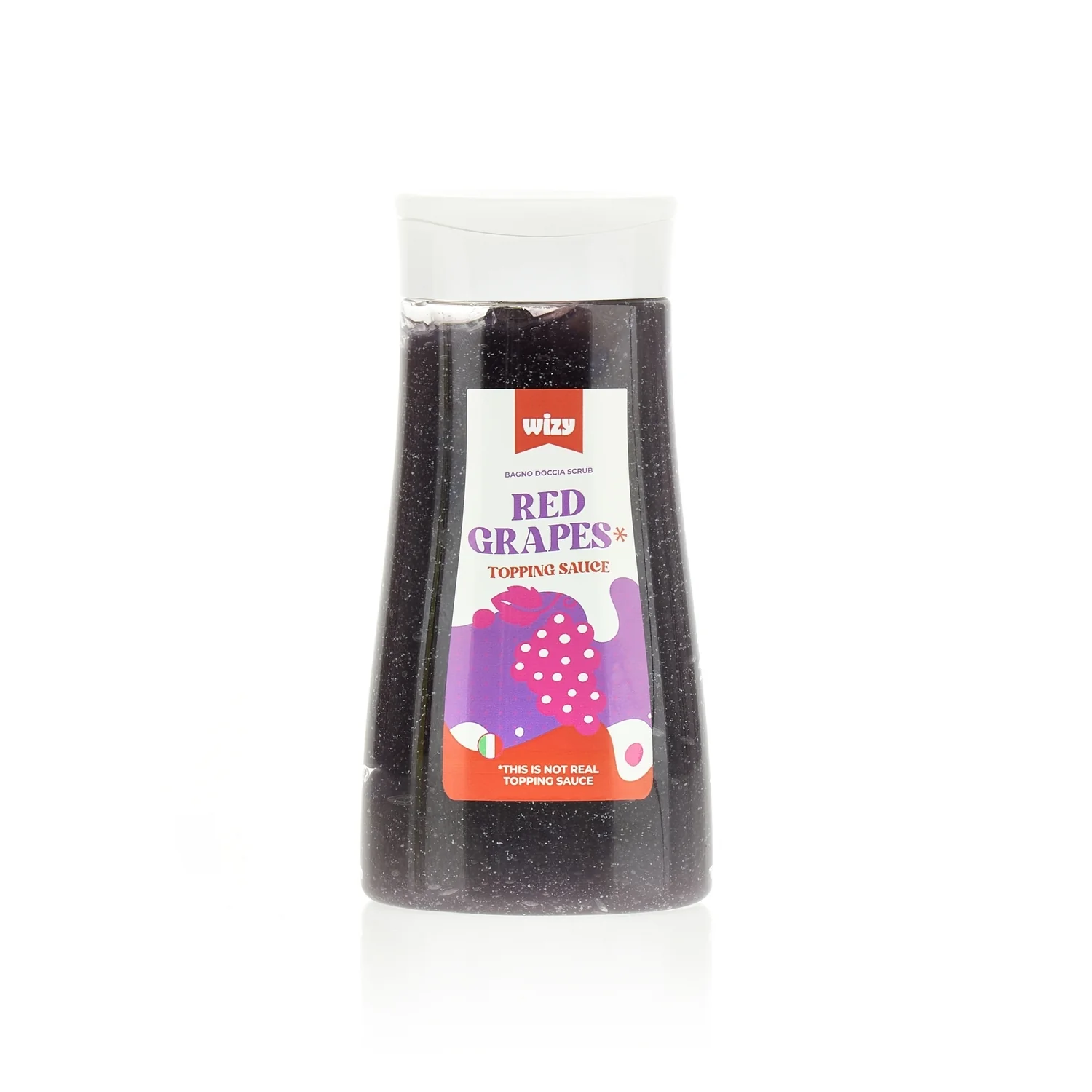 Red Grapes Topping Sauce Bath & Shower Scrub - Exfoliating, Bath & Shower