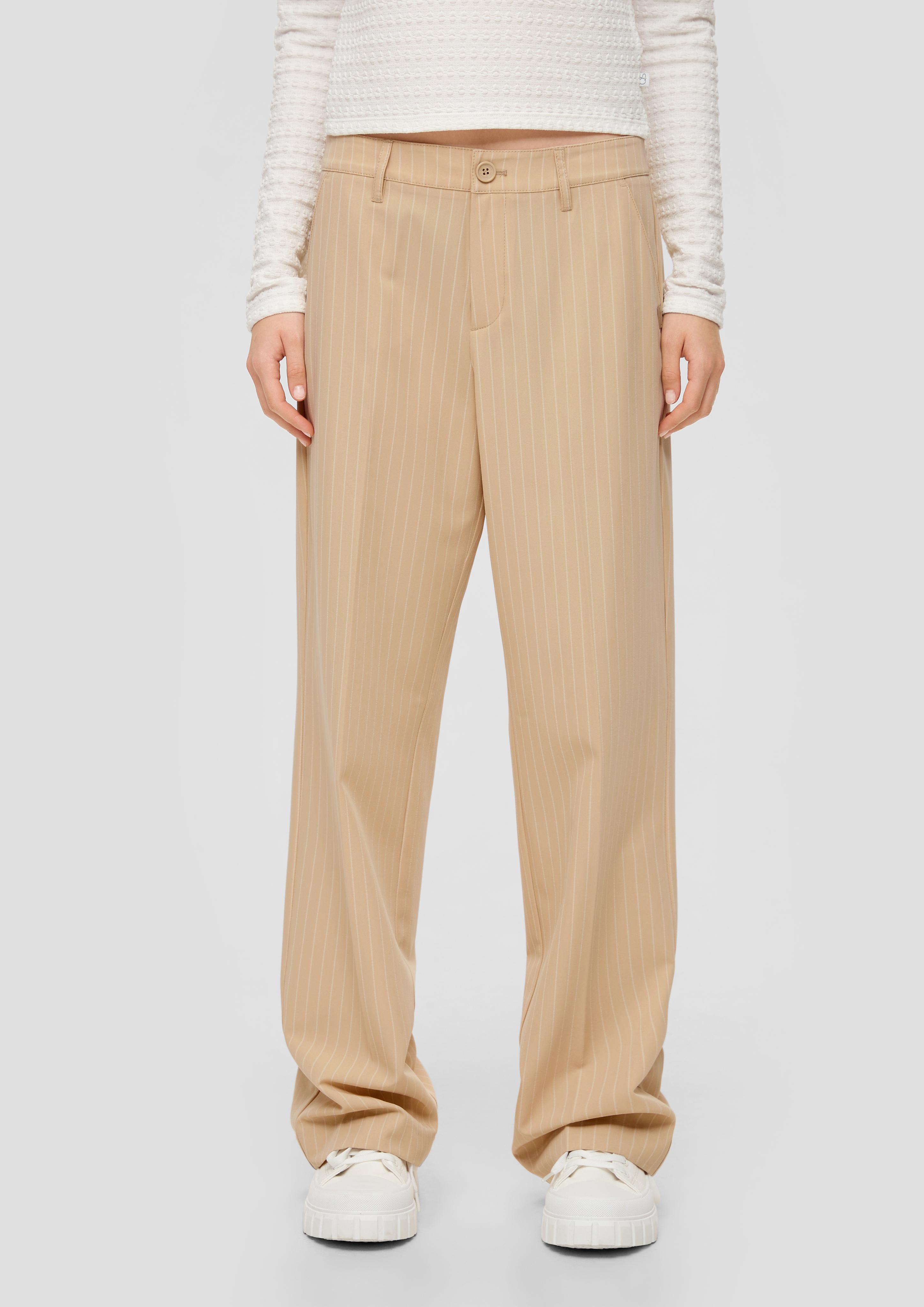 Regular: Wide Leg-Pants mit Nadelstreifen  2140827-81J0