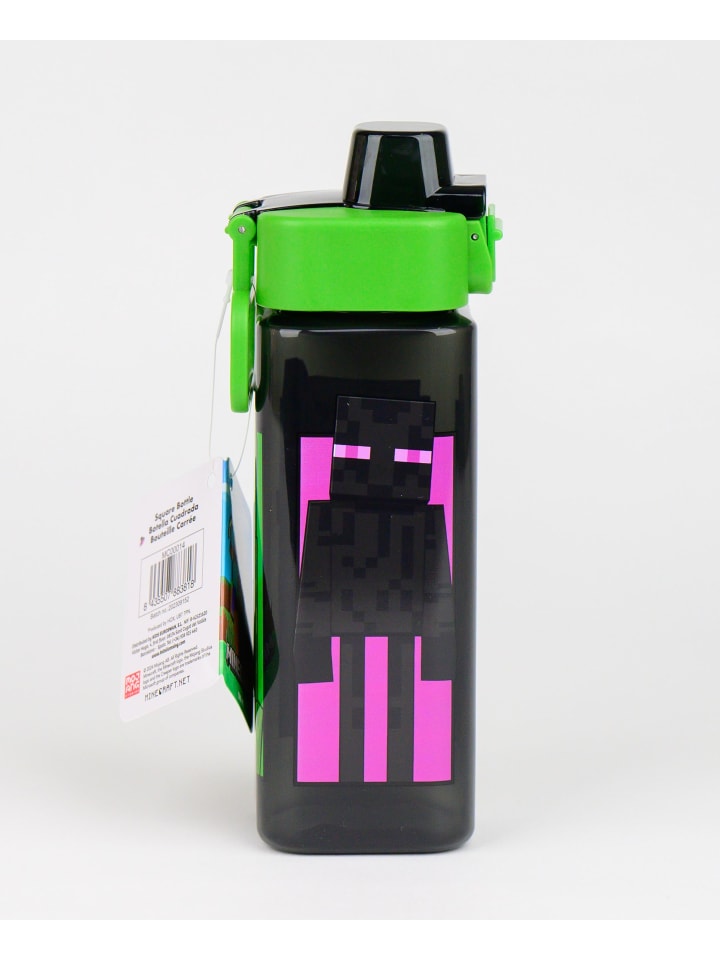 Minecraft Trinkflasche Minecraft  500 ml in Schwarz günstig kaufen 22