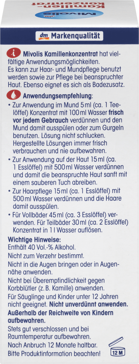 Kamillenkonzentrat, 100 ml
