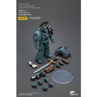 Warhammer: The Horus Heresy Actionfigur: Sons of Horus - MKVI Tactical Squad Sergeant with Power Sword