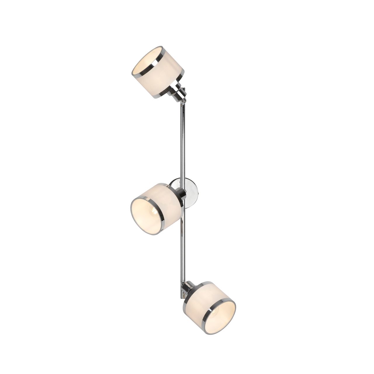 JUST LIGHT LeuchtenDirekt Deckenleuchte ACCOR,  3xE14 max. 25 W, Innenleuchte, IP20, dreh- und schwenkbar