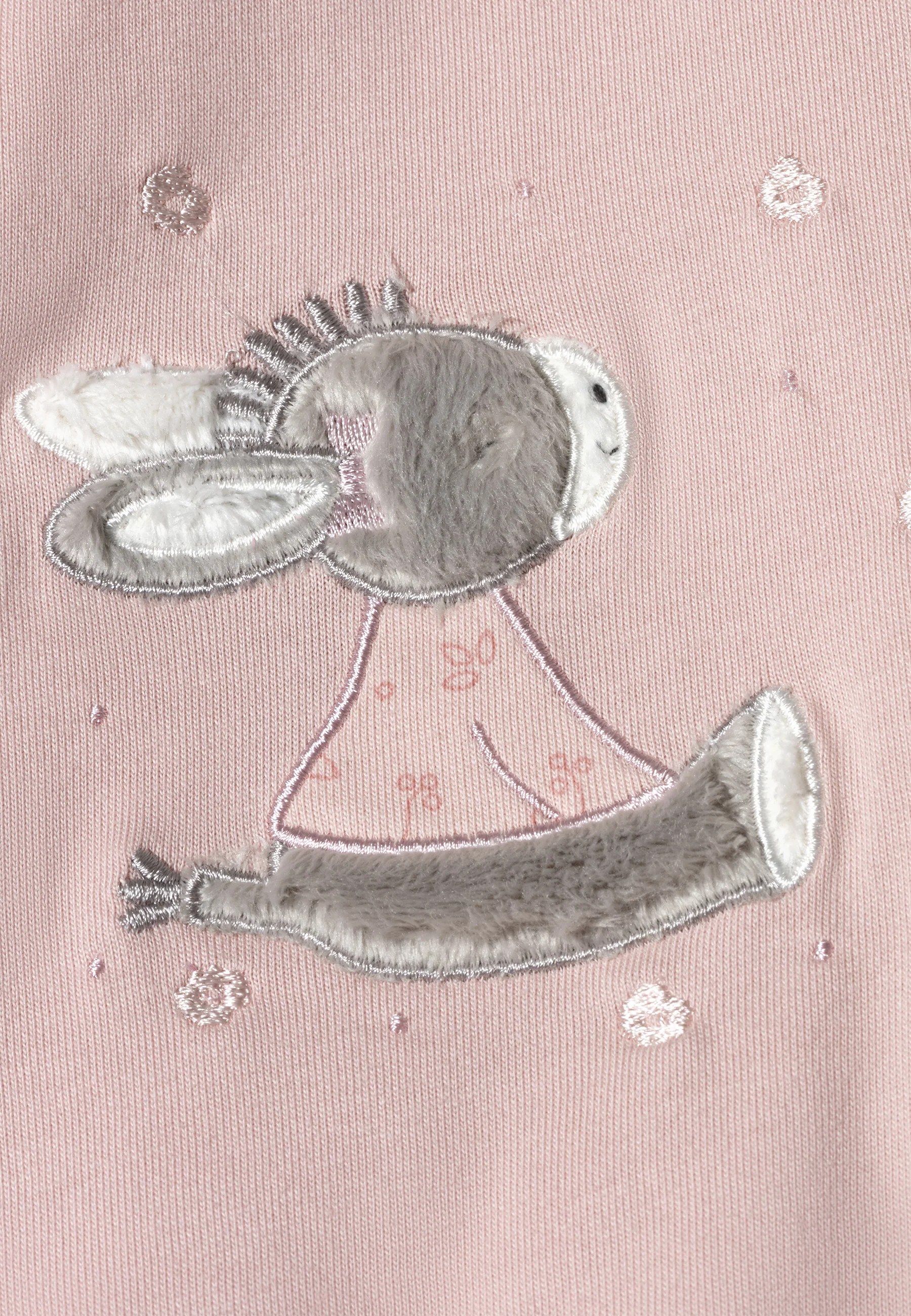 Schlafsack mit Beinen Esel Emmi Girl in rosa, 92/98