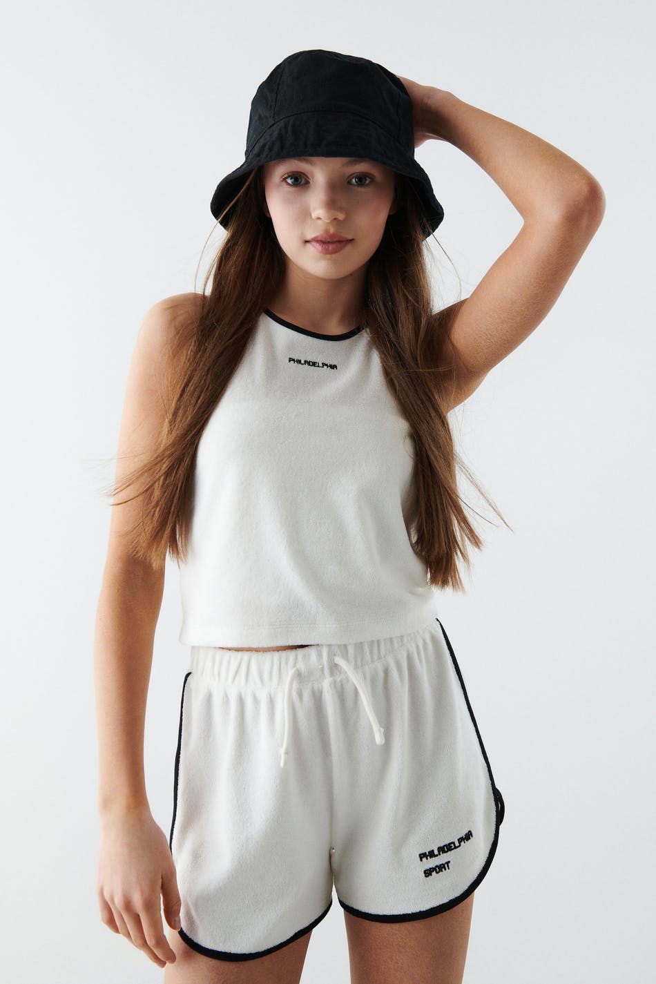 Y terry shorts