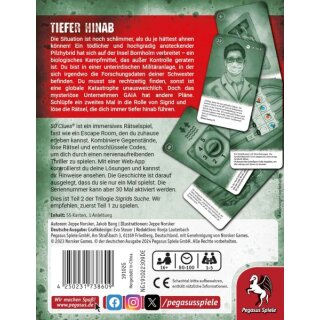 50 Clues – Tiefer hinab (Sigrids Suche, Teil 2 von 3) (DE)