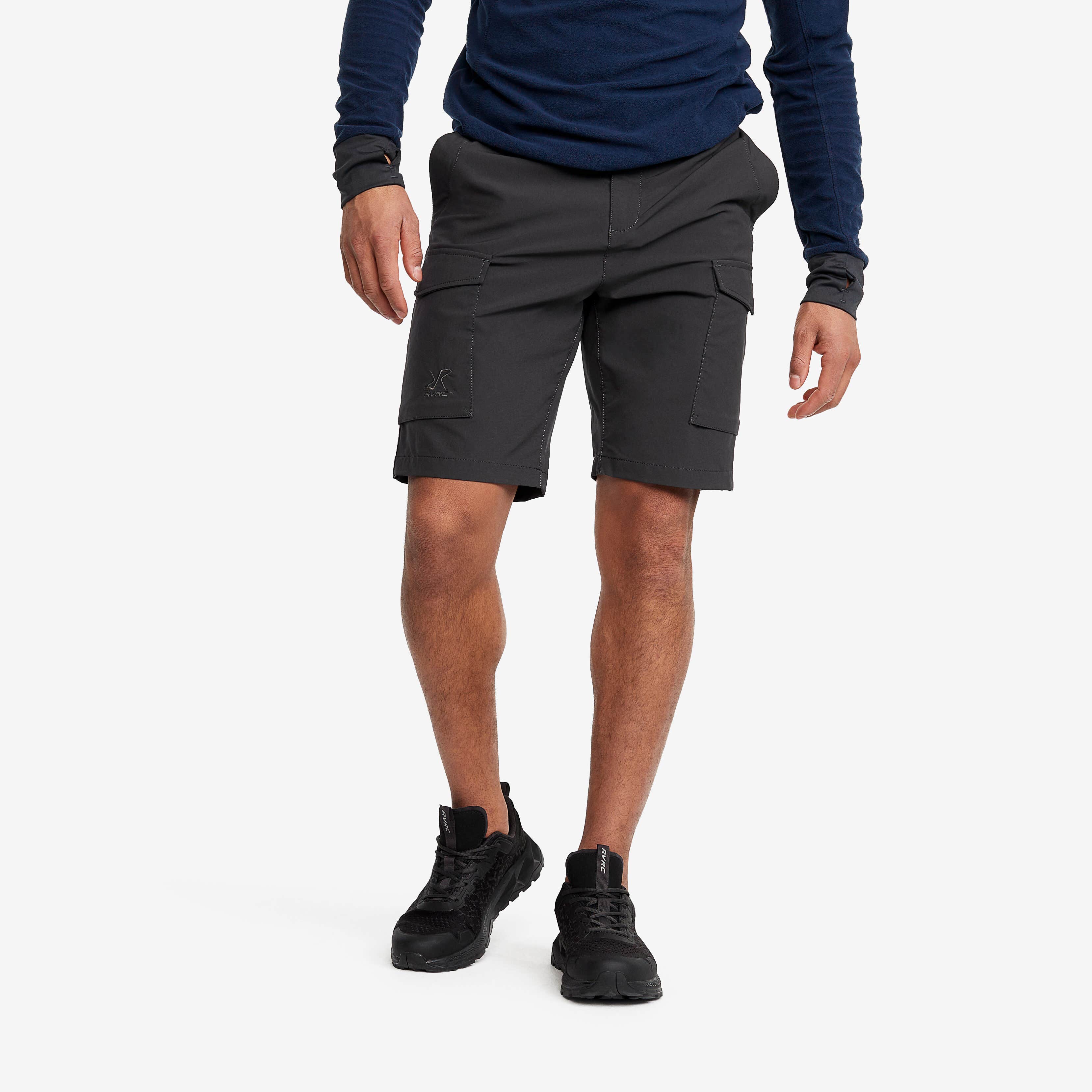 Adventure Cargo Stretch Shorts Homme Anthracite