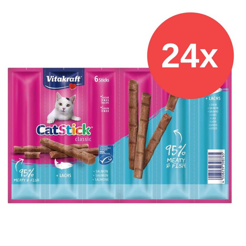 Sparpaket Vitakraft Cat Stick 24 x 6 g zu TOP-Preisen | bitiba %