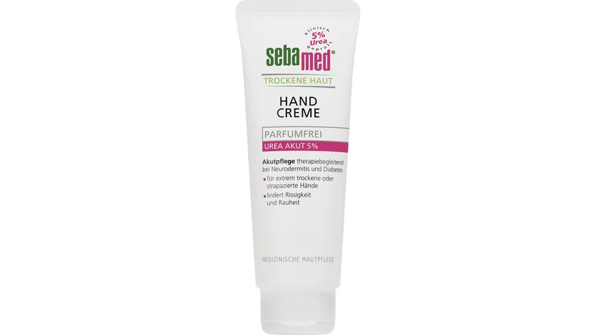 Sebamed Trockene Haut parfumfrei Handcreme Urea 5% 75 ml