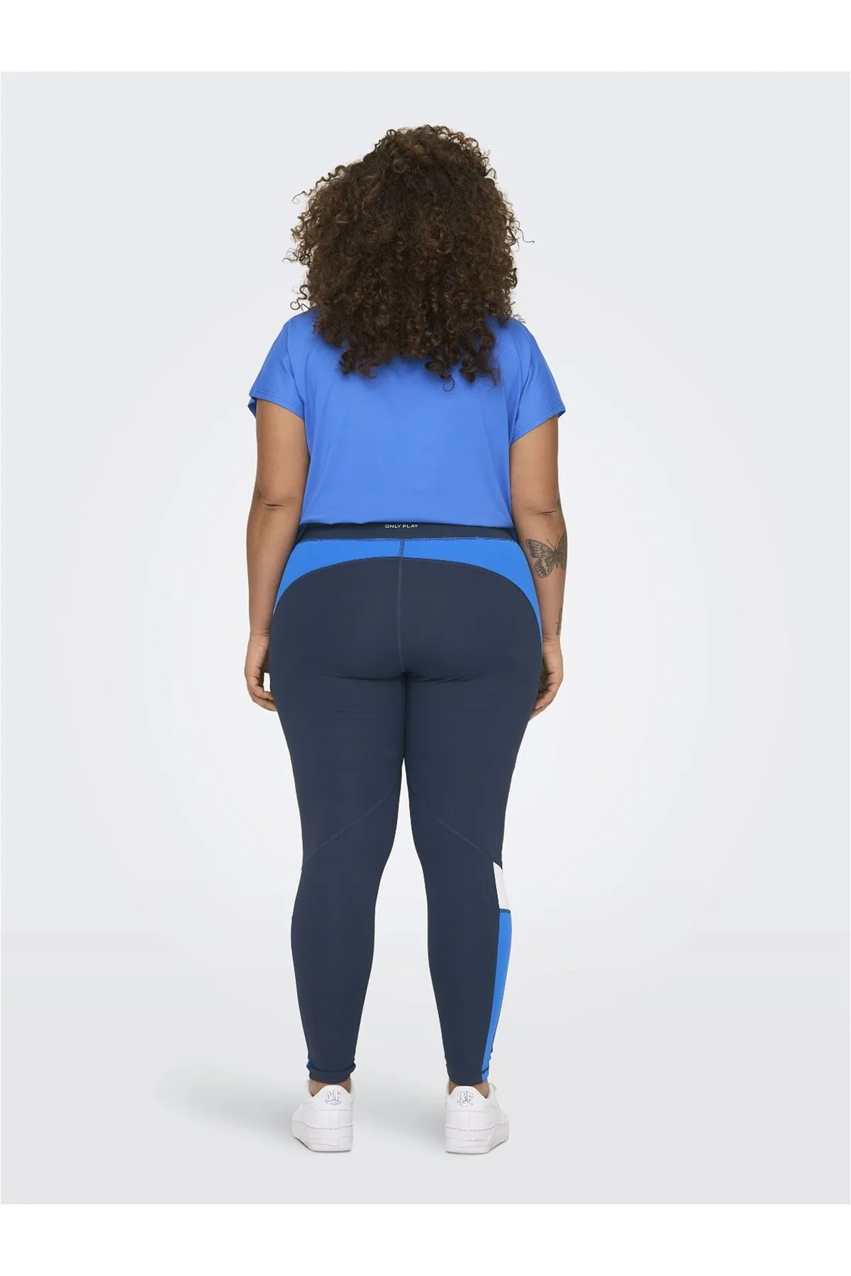 Only Play  Sport-Leggings - Blau - Mittlerer Bund