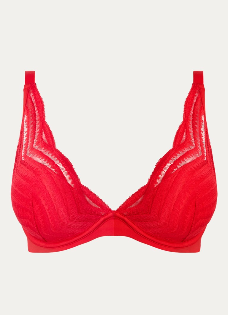 HUGO BOSS  Beugel bh met overlay van kant