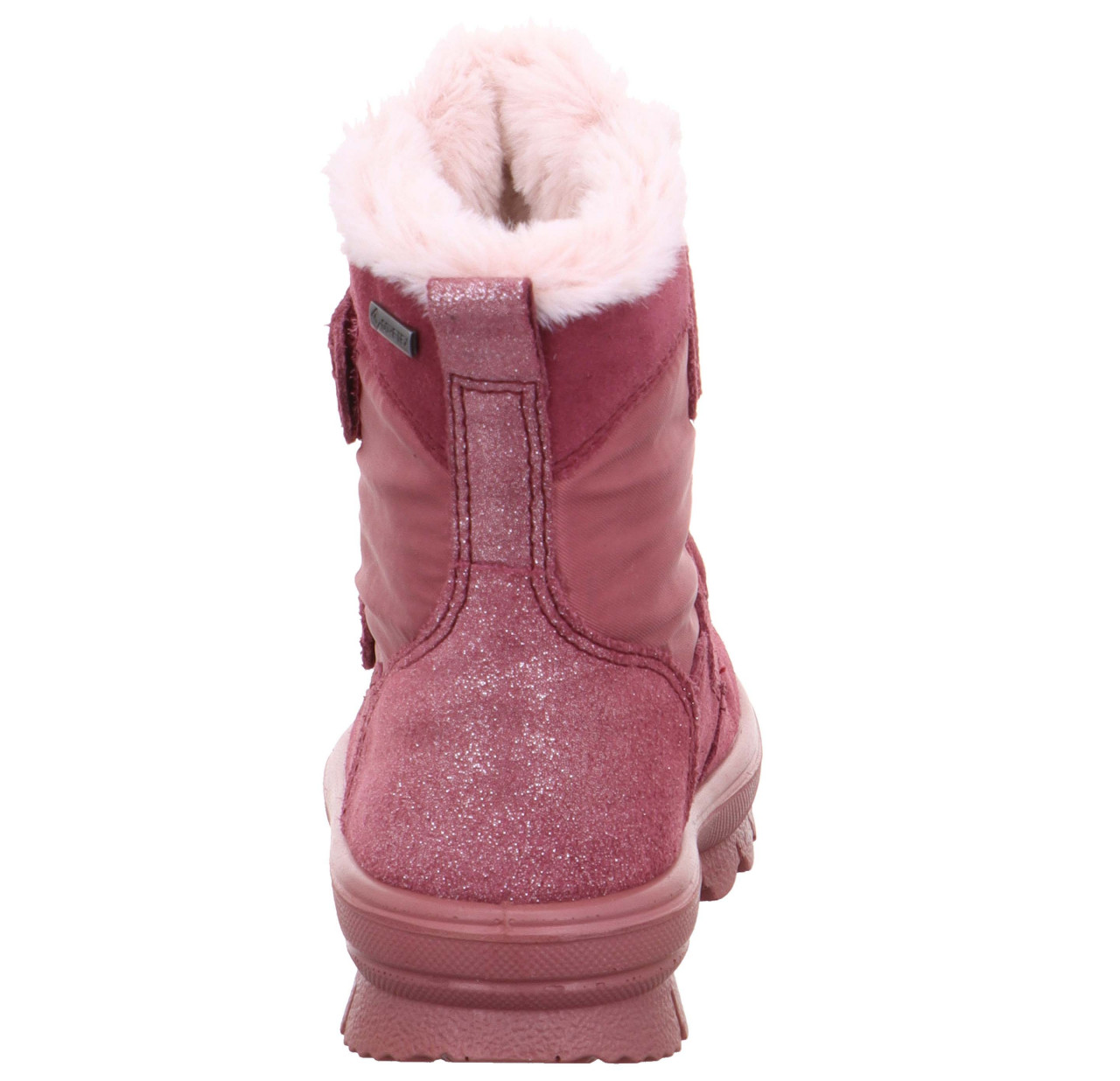 FLAVIA - Pink Boots mit Klettverschluss