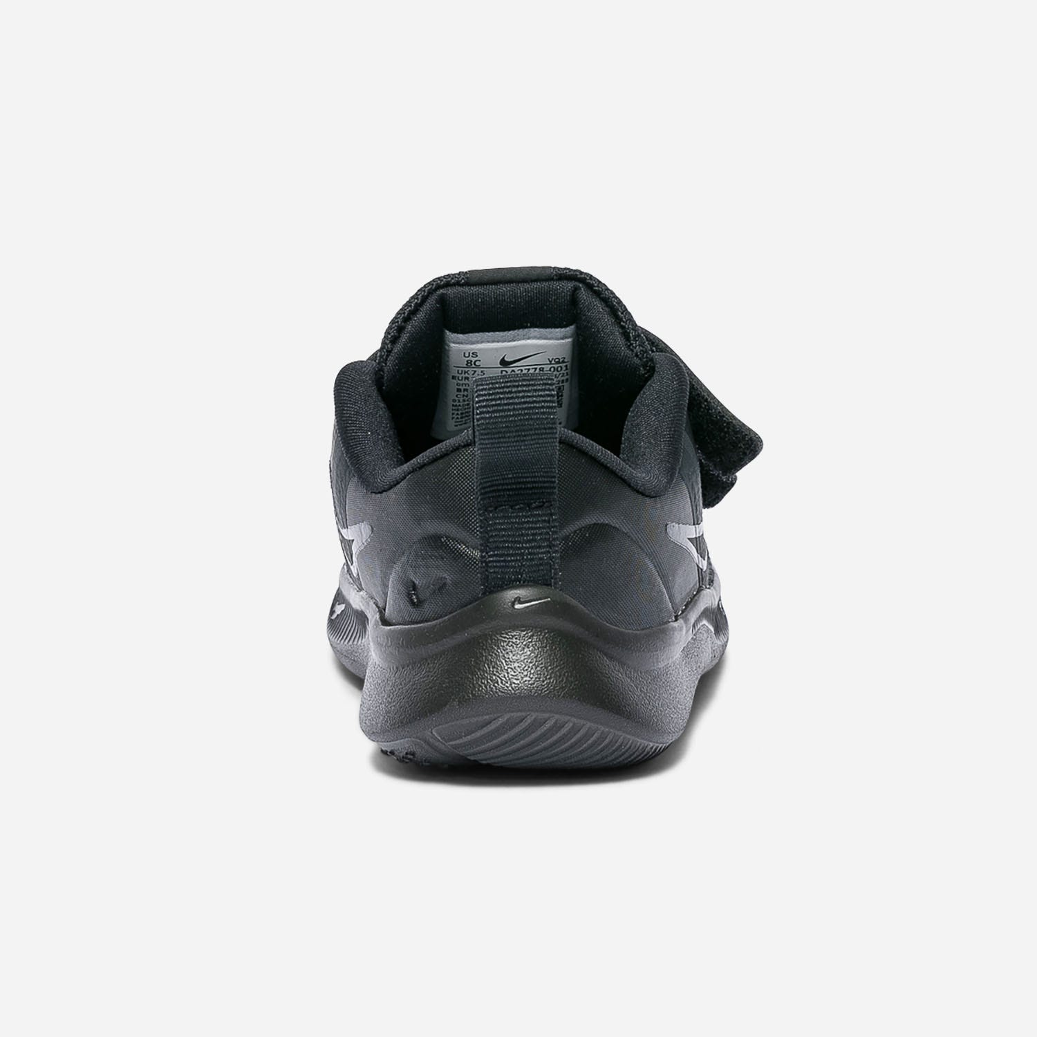 Tennis NIKE noire à scratchs