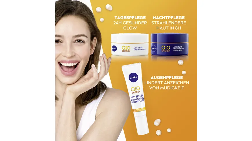 NIVEA Q10 Energy Anti-Falten Tagespflege LSF15 50 ml