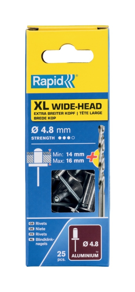 Rapid 5000667 XL Șuruburi oarbe Ø4,8 x 20 mm 25 bucăți