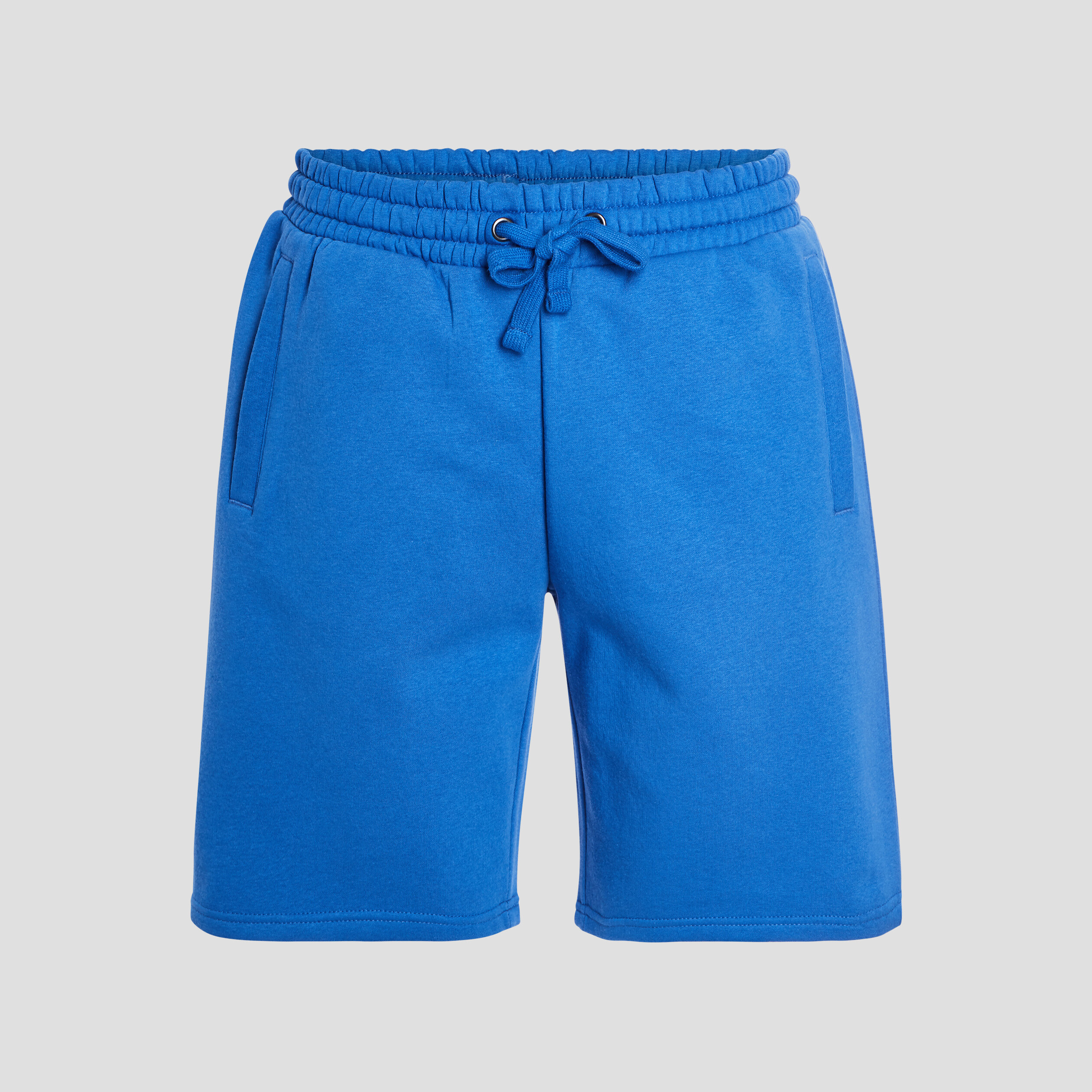 Short molletonné droit bleu roi homme | La Halle