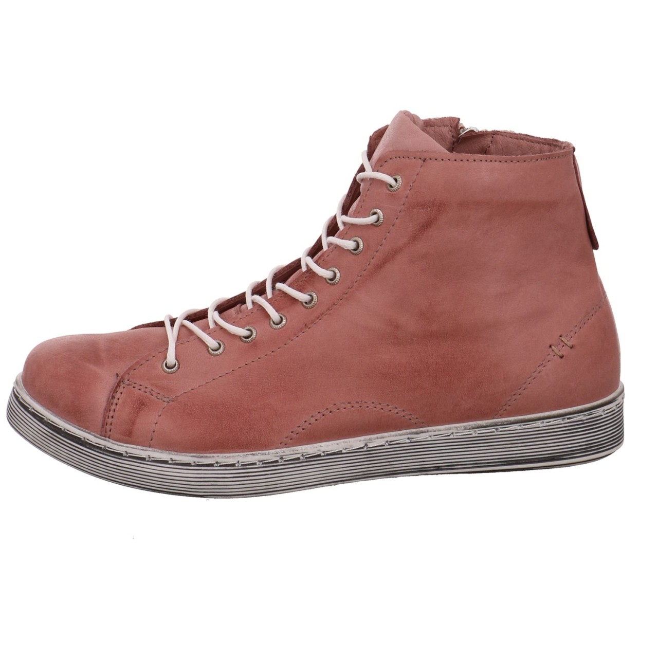 ESGANO Schnür-Stiefeletten rose