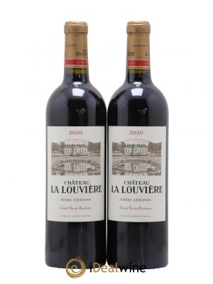 Château la Louvière  2020 - Lot de 2 Bouteilles