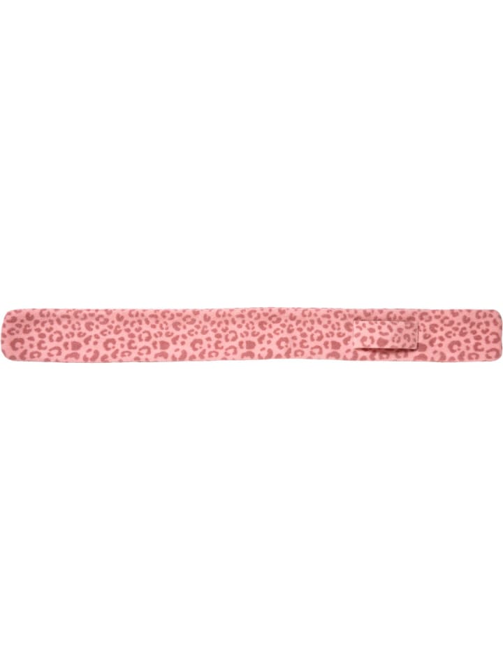Playshoes Fleece-Steckschal Leo-Print in Rosa günstig kaufen onesize