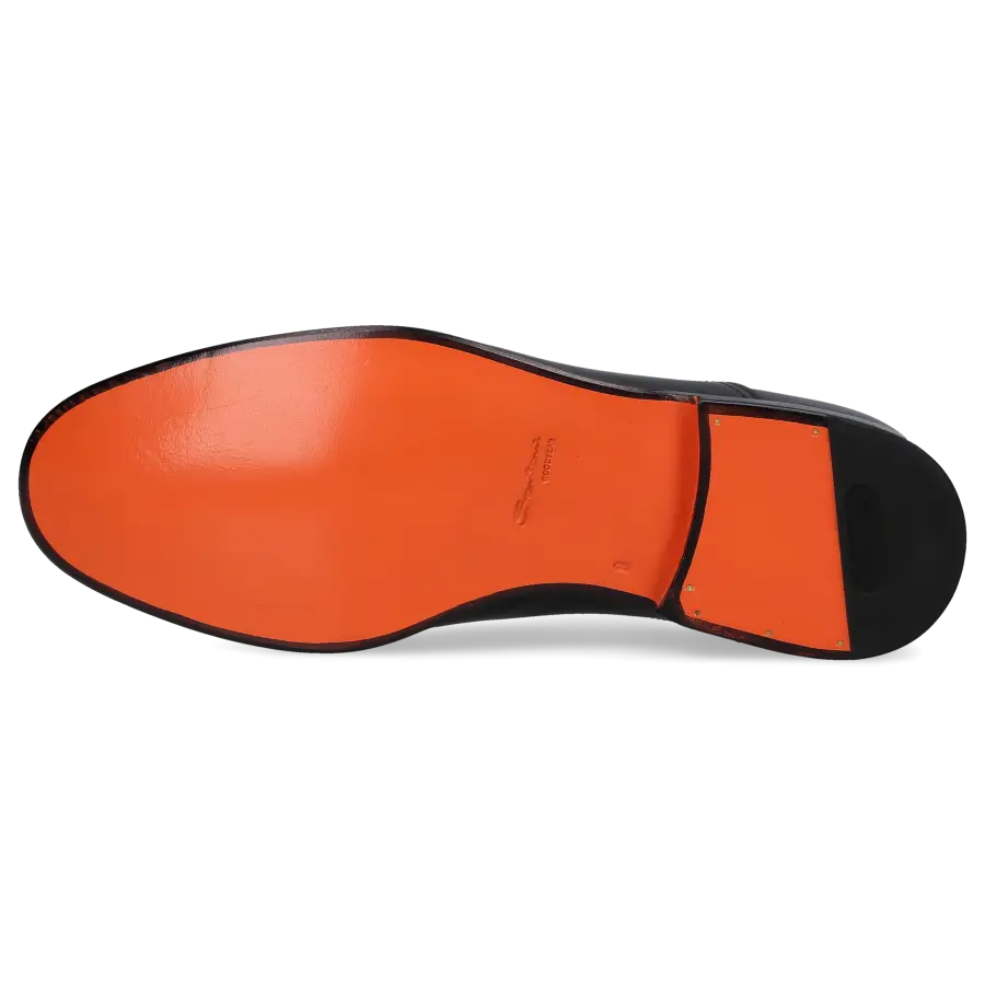 Santoni - Businessschuhe Oxford N01 Kalbsleder - schwarz