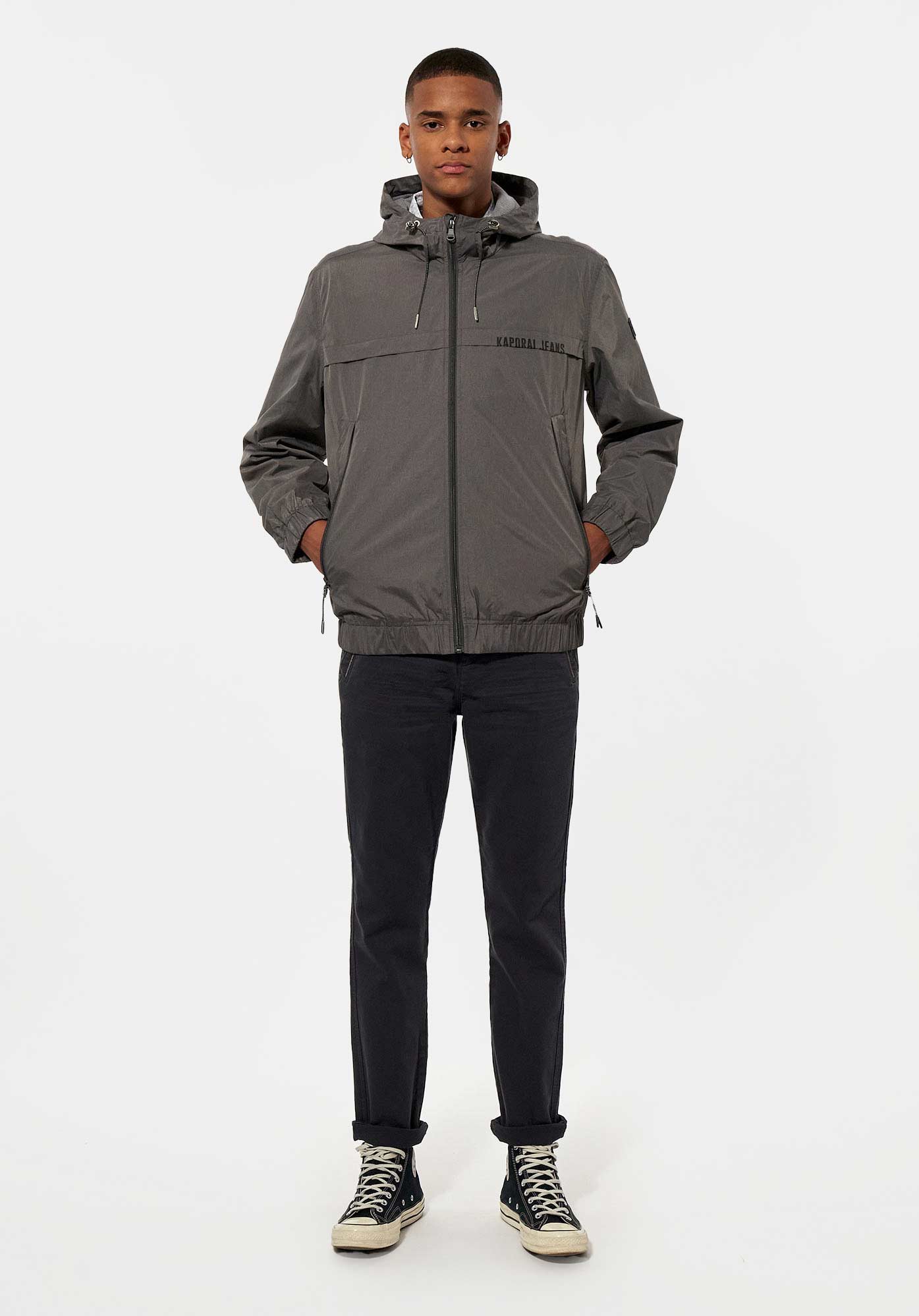 NELO   Veste grise Homme