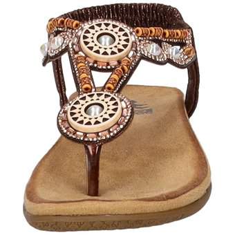 2Go Fashion Sandale in braun
