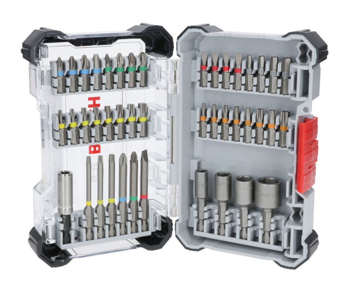 Bosch Blue Zubehör 2607017723 Bit-Set und Steckschlüsselsatz 43-teilig