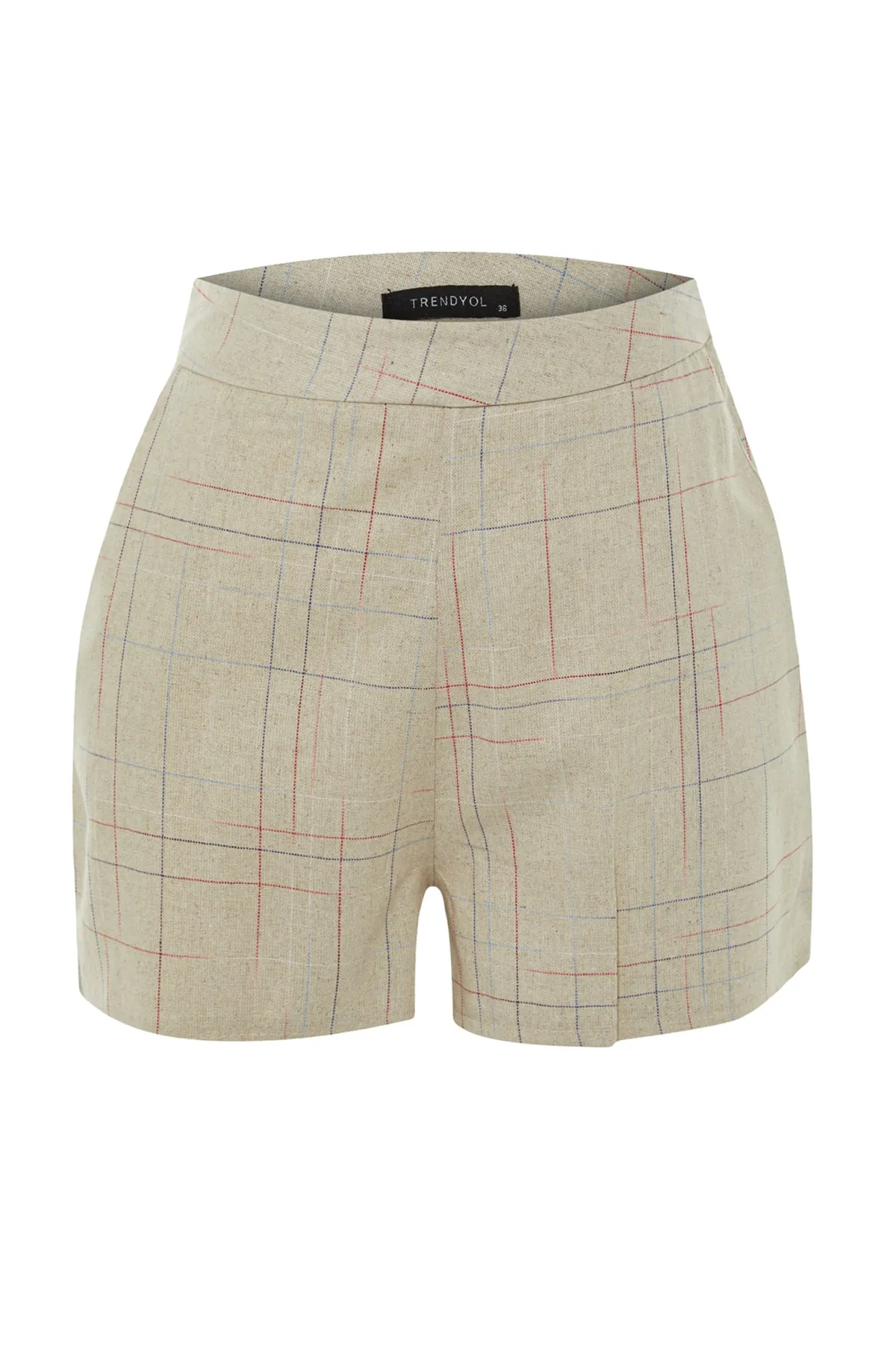 Trendyol Collection  Shorts - Grau - Mittlerer Bund