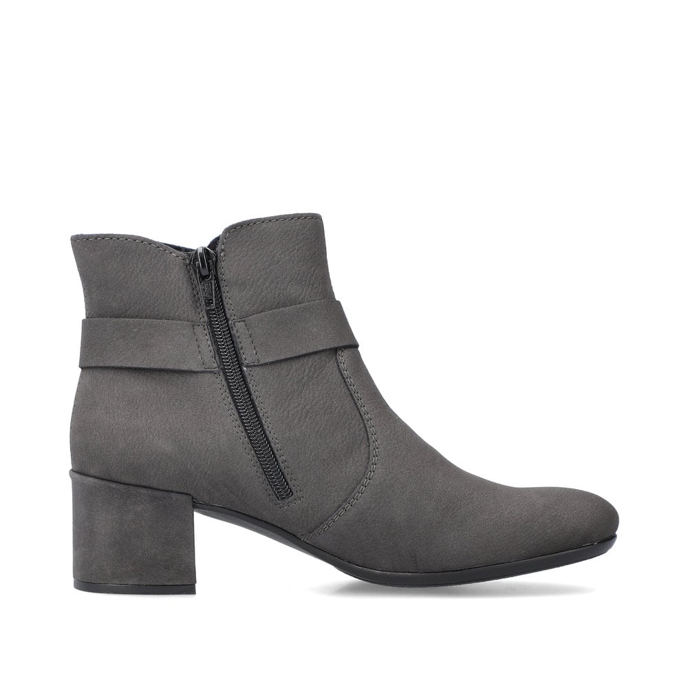 Rieker Damen Stiefeletten anthrazit