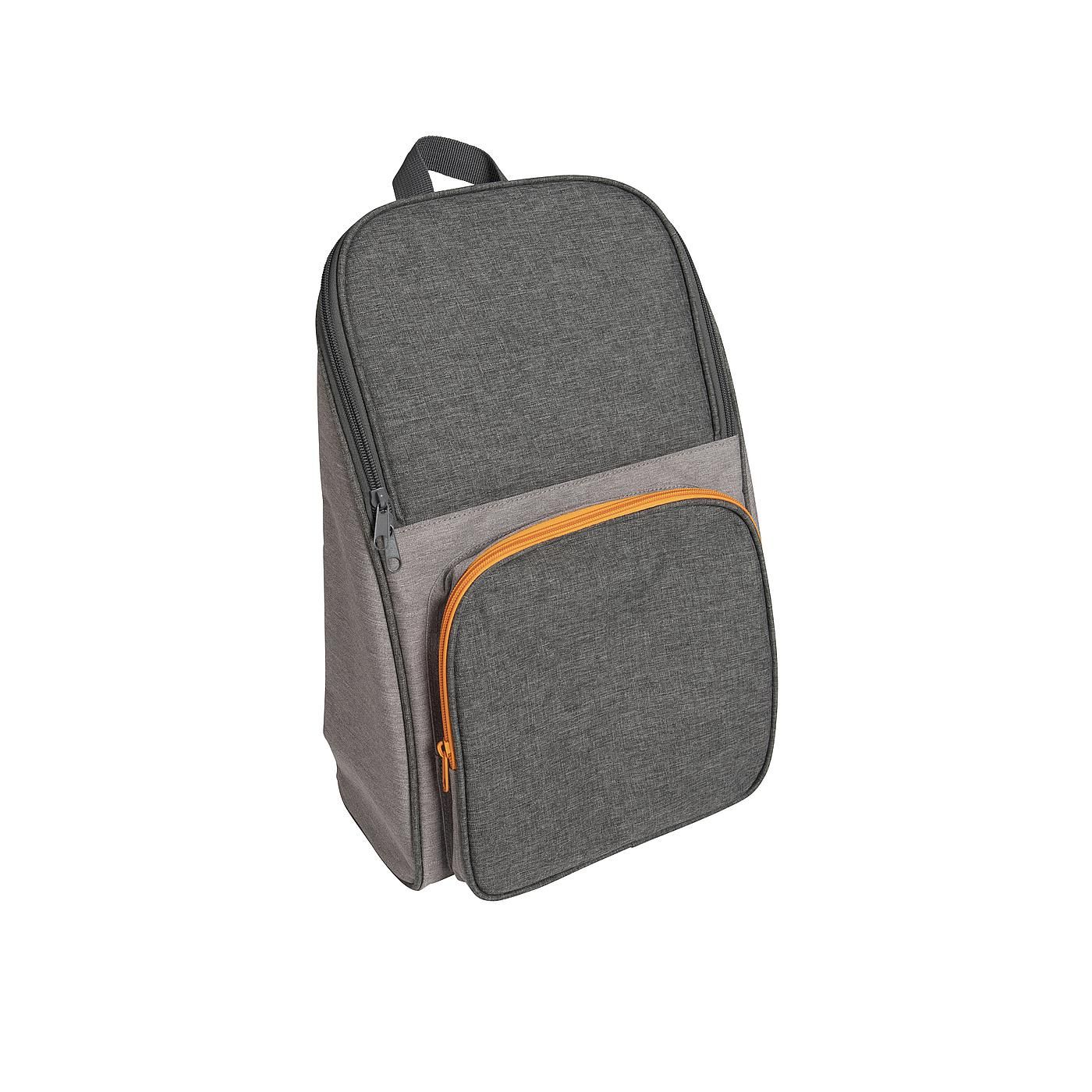 Bo-Camp 10 Liter graue Kühlerrucksack
