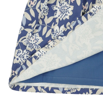 Tunika langarm, mittelblau für Mädchen