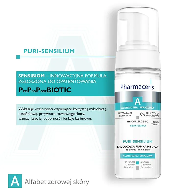 „Pharmaceris A Puri-Sensilium“ švelnios veido valomosios putos
